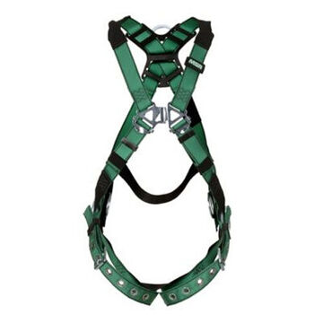 Harness Full Body, Standard, 400 Lb Capacity, Green, Polyester