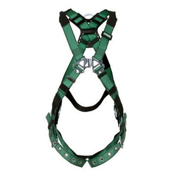 Full Body Harness, Standard, 400 lb Capacity, Green, Polyester