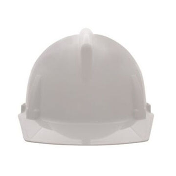 Slotted Cap, White, Polycarbonate, 1-Touch, Class E