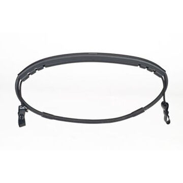 Capuchon de protection pour lunettes, ANSI/ISEA Z87.1-2010, caoutchouc néoprène, noir