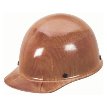 Protective Hard Hat, Tan, Phenolic, Ratchet, Class E