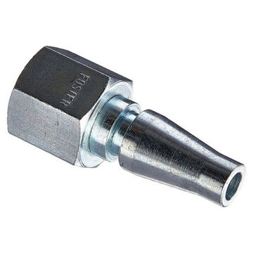 Plug Foster Quick Disconnect, 1/4 In Npt Male Plug With Female, Steel