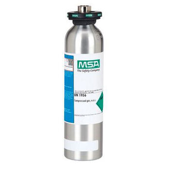 Calibration Gas, 34 lb, 6-1/4 in Dia, 15-1/4 in ht, 500 psi