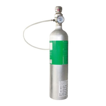 Non-Reactive Cylinder, 100 L Capacity, 3 in Dia, 13-3/4 in ht, 500 psi