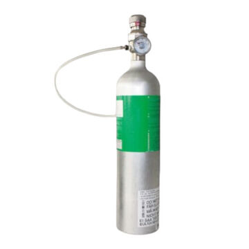 Cylinder Non-reactive, 100 L Capacity, 3 In Dia, 13-3/4 In Ht, 500 Psi