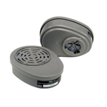Cartridge Chemical And Combination Respirator, R95/n95, Gray