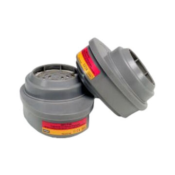 Chemical and Combination Respirator Cartridge, P100, Gray