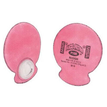 Ozone Removal Filter Pad, P100, Pink
