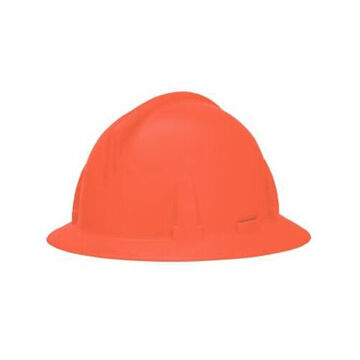 Casque de sécurité, orange, polyéthylène