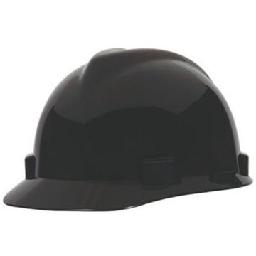 Hard Hat Non Vented Type Ii, Fits Hat 6-1/2 To 8 In, Black, Hdpe, 4 Point Ratchet, Class E