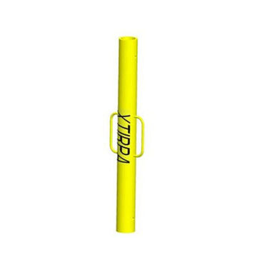 Confined Space Mast, 360 lb Capacity, 4 in ht, Yellow, Aluminum