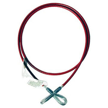Anchorage Cable Sling, 4 ft lg, 1/4 in wd, 48 in dp
