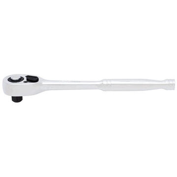 Ratchet Wrench Oval Head, 10 In Lg, Chrome Vanadium Steel