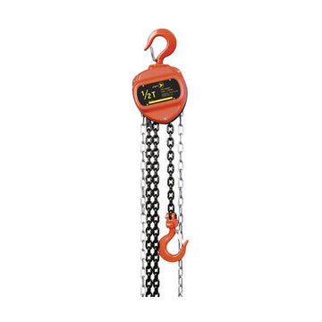 Lift VCH Chain Hoist, 1/2 ton Capacity, 10 ft, 11-1/32 in, 27 mm, 49 lb