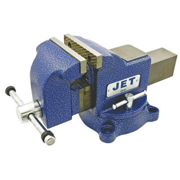 Heavy-Duty Swivel Base Vise, 4 in, 1-1/2 in Capacity