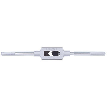 Tap Wrench Adjustable, 1/4 To 3/4 In Capacity, 17.75 In Lg