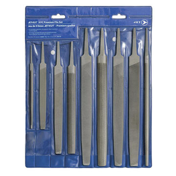 Premium File Set, 9-Piece, Steel