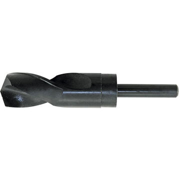 Drill Bit, 17/32 in Dia, 1/2 in Shank