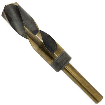 Premium Drill Bit, 17/32 in Dia, Black/Gold