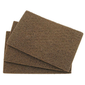 Abrasive Hand Pad, 9 in lg, 6 in wd, A60 Grit, Extra Cut Grade