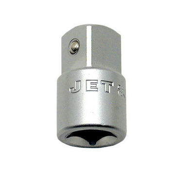 Socket Adapter Female X Male, 3/8 In, 1/2 In, 2.99 In Lg