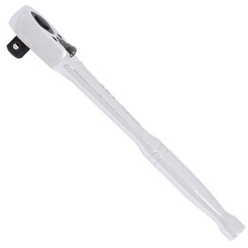 Ratchet Wrench Oval Head, 10 In Lg, Chrome Vanadium Steel