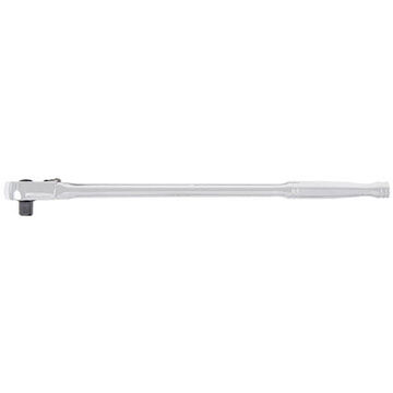 Ratchet Wrench Oval Head, 15 In Lg, Chrome Vanadium Steel
