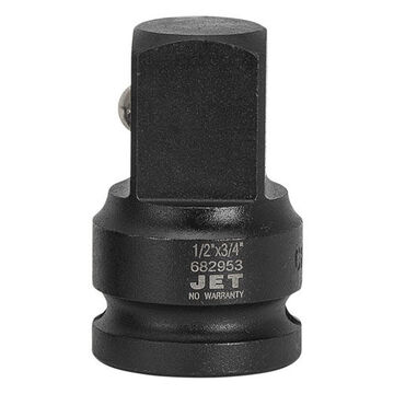 Adaptor Drive Impact Socket, Female X Male Drive, 1/2 X 3/4 In Drive, 2.75 In Lg