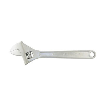 Adjustable Wrench, 2-1/8 in Wrench Opening, 18 in lg