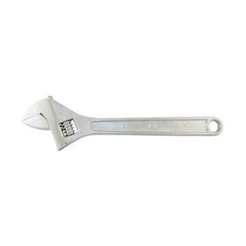 Wrench Adjustable, 2-1/8 In Wrench Opening, 18 In Lg