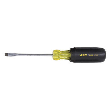 Screwdriver, Slotted Point, 1/4 in Point, Acetate, 4 in lg