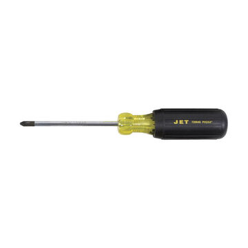 Screwdriver, Phillips Point, #2 Point, Acetate, 4 in lg