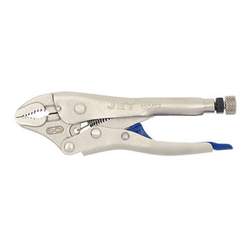 Locking Plier, Curved Jaw, Steel