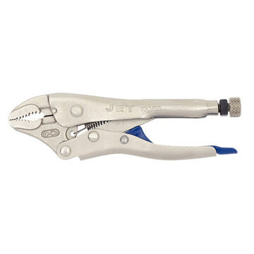 Locking Plier, Curved Jaw, Steel