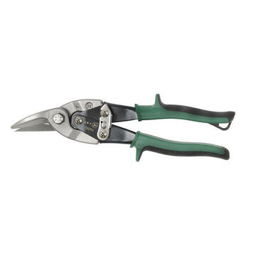 Aviation Snip Super Heavy-duty, 10 In Lg, Tpr Handle