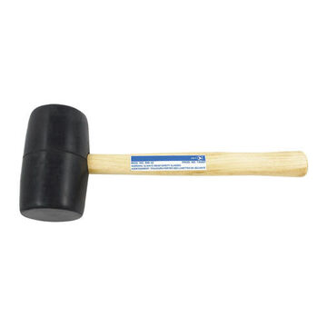 Mallet Hammer, 13-1/2 in lg, 32 oz, Rubber