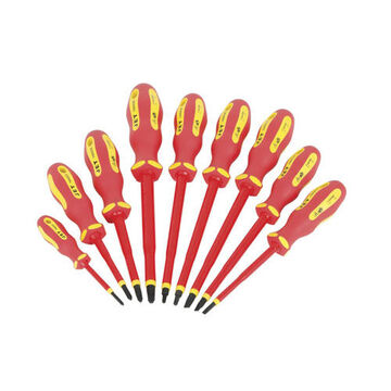 Screwdriver Set Insulated, 9-piece, Steel