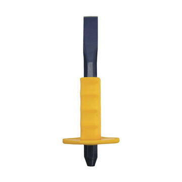 Cold Chisel Dual Hardened, 1 In Tip, 10 In Lg