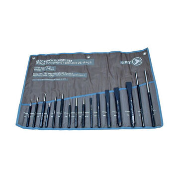 Punch And Chisel Set, Carbon Steel