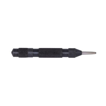 Automatic Center Punch, 1/2 in Dia, 5 in lg, High Carbon Steel, Powder Coated