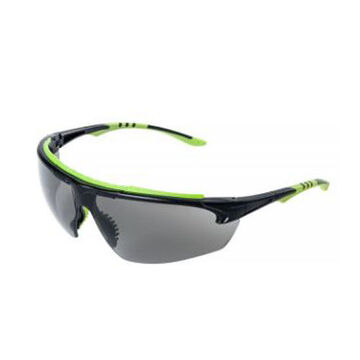 Safety Glasses Sealed, Sta-clear Af/hc, Clear, Flexible, Black/orange