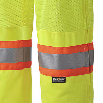 Pant Traffic Work, Men, Hi-viz Yellow, Green, Polyester