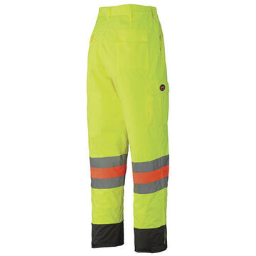 Pantalon de travail Traffic, Homme, Hi-Viz Jaune, Vert, Tricot Polyester