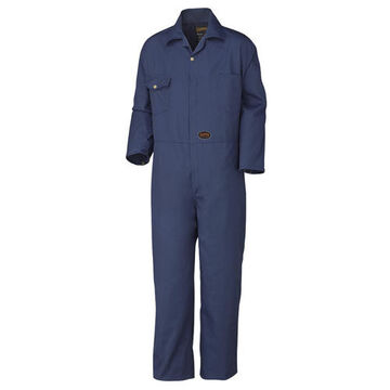 Coverall Heavy-duty, Navy Blue, Polyester/cotton
