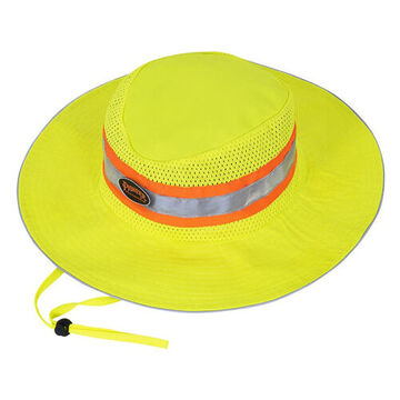 Hat, One-Size Fits All, Yellow, Polyester Tricot