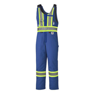 Safety Overall, Royal, Cotton, Nylon