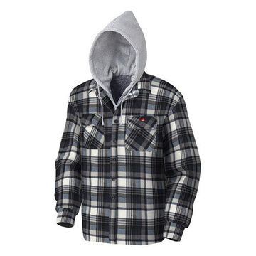 Chemise de travail de sécurité, unisexe, gris/bleu, polaire