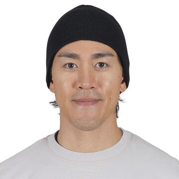 Knit Beanie, Acrylic, Black