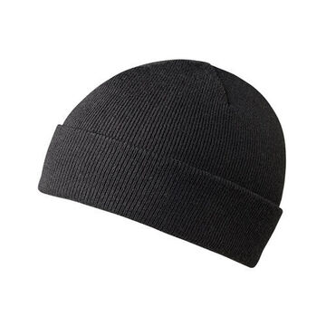 Lined Toque, Universal, Black, 100% Acrylic Knitted