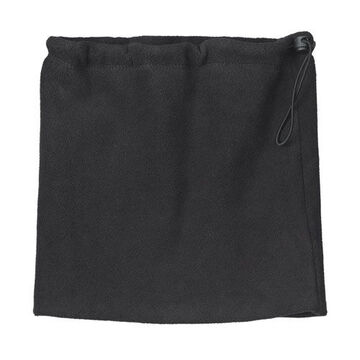 Medium Weight Neck Warmer, Universal, Black, 2-Layer Micro Fleece